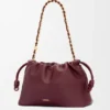 Flamenco Purse Média em pele de cordeiro napa suave Flamenco Purse Média em pele de cordeiro napa suave
