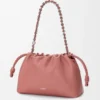 Flamenco Purse Média em pele de cordeiro napa suave Flamenco Purse Média em pele de cordeiro napa suave