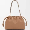Flamenco Purse Média em pele de cordeiro napa suave Flamenco Purse Média em pele de cordeiro napa suave