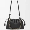 Flamenco Purse Média em pele de cordeiro napa suave Flamenco Purse Média em pele de cordeiro napa suave