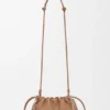 Flamenco Purse Média em pele de cordeiro napa suave Flamenco Purse Média em pele de cordeiro napa suave
