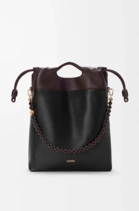 Flamenco Purse Tote em pele de borrego napa suave Flamenco Purse Tote em pele de borrego napa suave