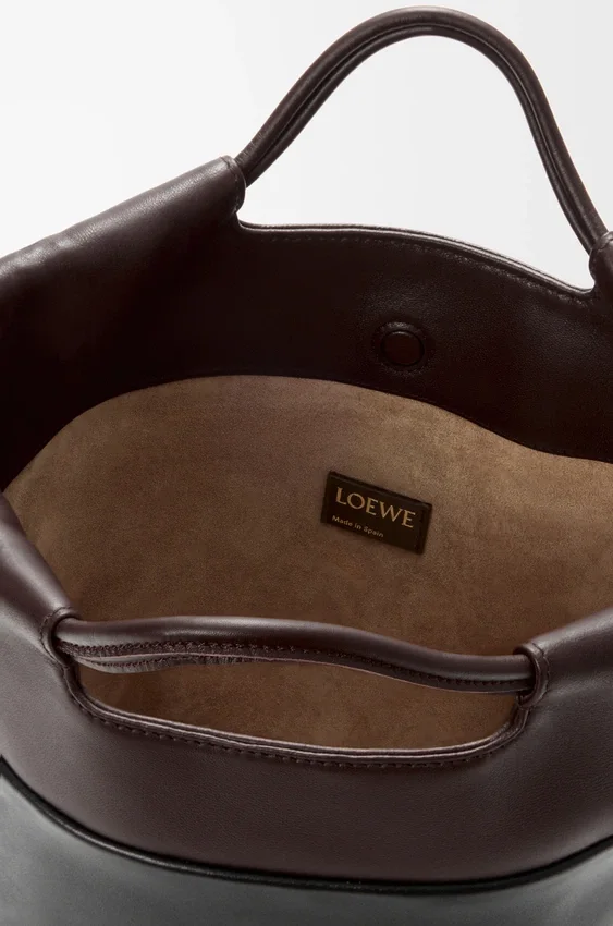 Flamenco Purse Tote em pele de borrego napa suave Flamenco Purse Tote em pele de borrego napa suave