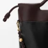 Flamenco Purse Tote em pele de borrego napa suave Flamenco Purse Tote em pele de borrego napa suave