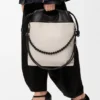 Flamenco Purse Tote em pele de borrego napa suave Flamenco Purse Tote em pele de borrego napa suave