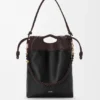 Flamenco Purse Tote em pele de borrego napa suave Flamenco Purse Tote em pele de borrego napa suave