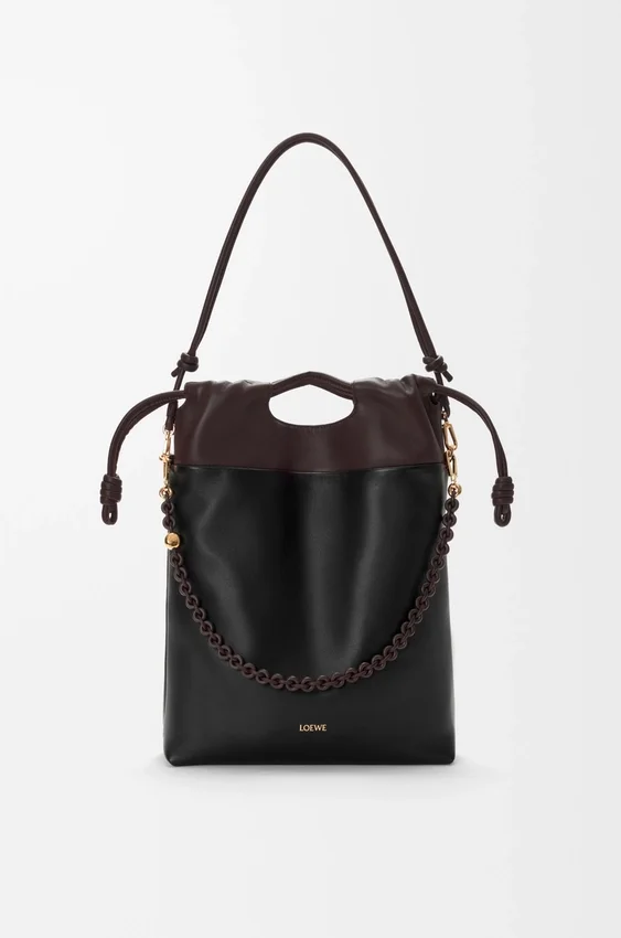 Flamenco Purse Tote em pele de borrego napa suave Flamenco Purse Tote em pele de borrego napa suave