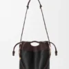 Flamenco Purse Tote em pele de borrego napa suave Flamenco Purse Tote em pele de borrego napa suave