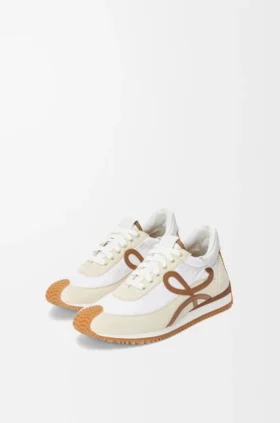 Flow Runner 2.0 em nylon e camurça