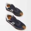 Flow Runner 2.0 em nylon e camurça Flow Runner 2.0 em nylon e camurça