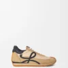 Flow Runner em nylon e camurça Flow Runner em nylon e camurça