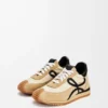 Flow Runner em nylon e camurça Flow Runner em nylon e camurça