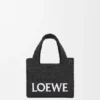 Font Tote «Mini Loewe» em ráfia Font Tote «Mini Loewe» em ráfia