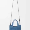 Font Tote «Mini Loewe» em ráfia Font Tote «Mini Loewe» em ráfia