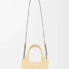 Font Tote «Mini Loewe» em ráfia Font Tote «Mini Loewe» em ráfia