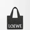 Font Tote «Small Loewe» em ráfia