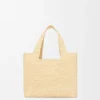 Font Tote «Small Loewe» em ráfia