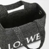 Font Tote «Small Loewe» em ráfia