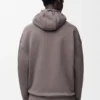 Hoodie com fecho em algodão Hoodie com fecho em algodão