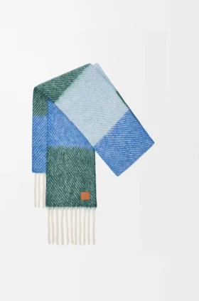 Lenço em mistura de alpaca e lã