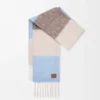 Lenço em mistura de alpaca e lã Lenço em mistura de alpaca e lã