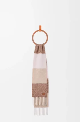 Lenço em mistura de alpaca e lã