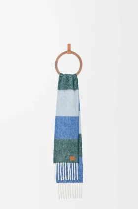 Lenço em mistura de alpaca e lã