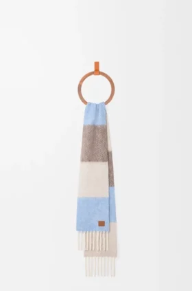 Lenço em mistura de alpaca e lã