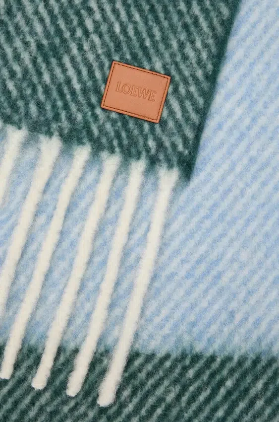 Lenço em mistura de alpaca e lã Lenço em mistura de alpaca e lã