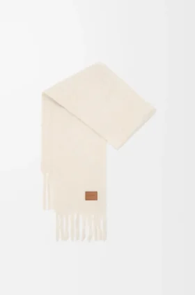Lenço em mistura de mohair e lã