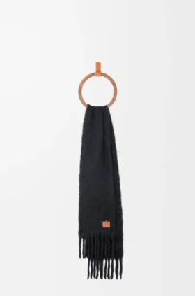 Lenço em mistura de mohair e lã
