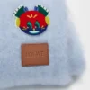 Lenço em mistura de mohair e lã Lenço em mistura de mohair e lã
