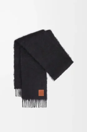 Lenço em mohair e lã