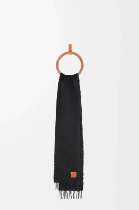 Lenço em mohair e lã