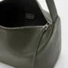 Loop Hobo médio em pele de bezerro granulada e flexível Loop Hobo médio em pele de bezerro granulada e flexível