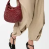 Mala Hobo «Diamond» em pele de bezerro