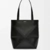 Mala Puzzle Fold saco tote em pele de bezerro brilhante Mala Puzzle Fold saco tote em pele de bezerro brilhante