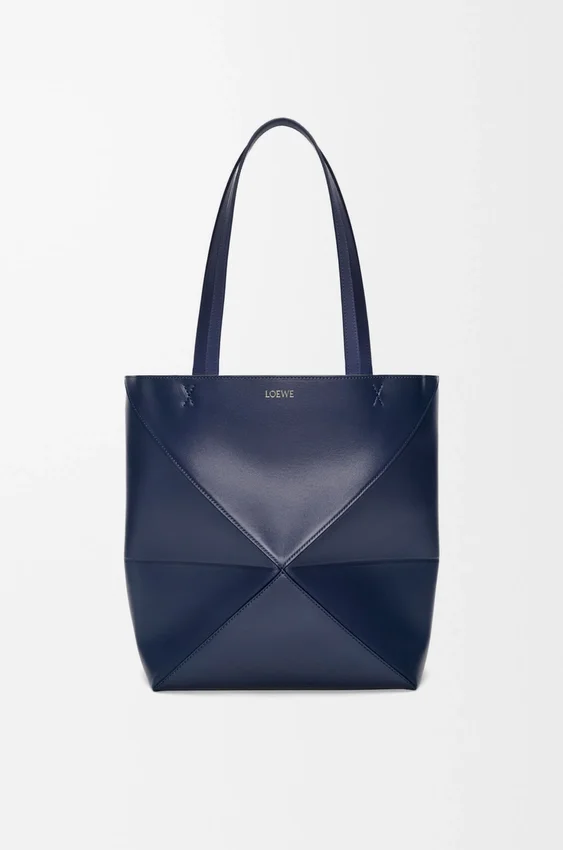 Mala Puzzle Fold saco tote em pele de bezerro brilhante Mala Puzzle Fold saco tote em pele de bezerro brilhante