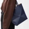 Mala Puzzle Fold saco tote em pele de bezerro brilhante Mala Puzzle Fold saco tote em pele de bezerro brilhante