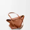 Mala Puzzle Fold saco tote em pele de bezerro brilhante Mala Puzzle Fold saco tote em pele de bezerro brilhante