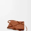 Mala Puzzle Fold saco tote em pele de bezerro brilhante Mala Puzzle Fold saco tote em pele de bezerro brilhante