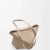 Mala Puzzle Fold saco tote em pele de bezerro brilhante Mala Puzzle Fold saco tote em pele de bezerro brilhante