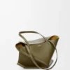 Mala Puzzle Fold saco tote em pele de bezerro brilhante Mala Puzzle Fold saco tote em pele de bezerro brilhante