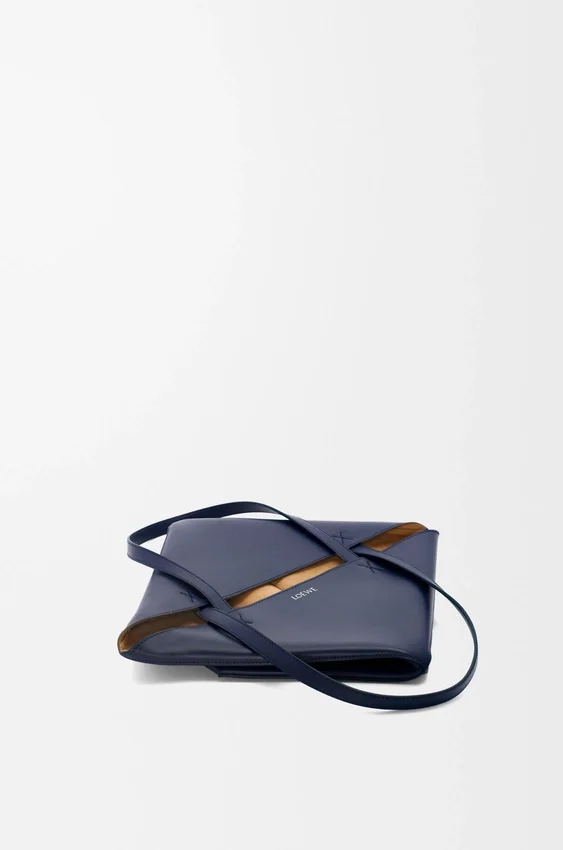 Mala Puzzle Fold saco tote em pele de bezerro brilhante Mala Puzzle Fold saco tote em pele de bezerro brilhante