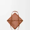 Mala Puzzle Fold saco tote em pele de bezerro brilhante Mala Puzzle Fold saco tote em pele de bezerro brilhante