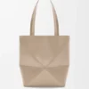 Mala Puzzle Fold saco tote em pele de bezerro brilhante Mala Puzzle Fold saco tote em pele de bezerro brilhante