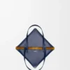 Mala Puzzle Fold saco tote em pele de bezerro brilhante Mala Puzzle Fold saco tote em pele de bezerro brilhante