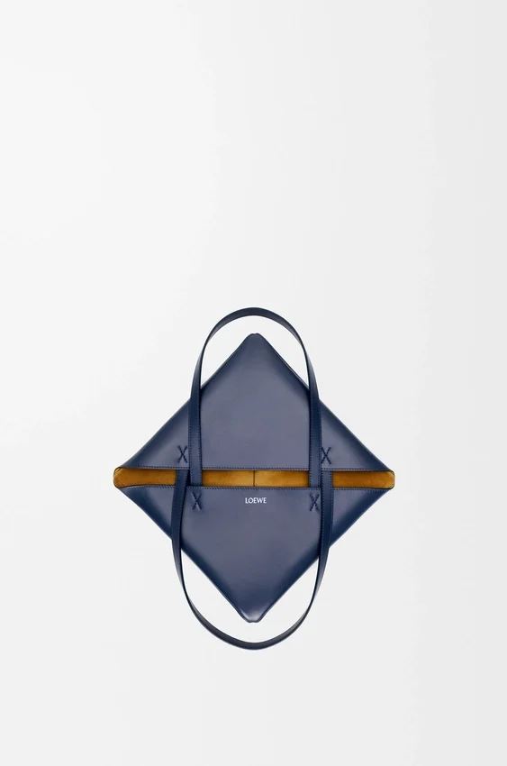 Mala Puzzle Fold saco tote em pele de bezerro brilhante Mala Puzzle Fold saco tote em pele de bezerro brilhante