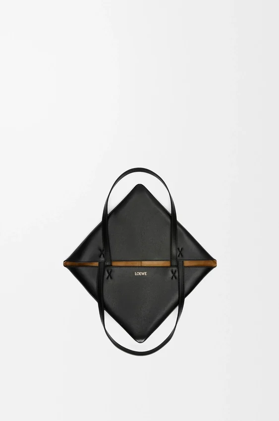 Mala Puzzle Fold saco tote em pele de bezerro brilhante Mala Puzzle Fold saco tote em pele de bezerro brilhante