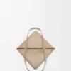 Mala Puzzle Fold saco tote em pele de bezerro brilhante Mala Puzzle Fold saco tote em pele de bezerro brilhante